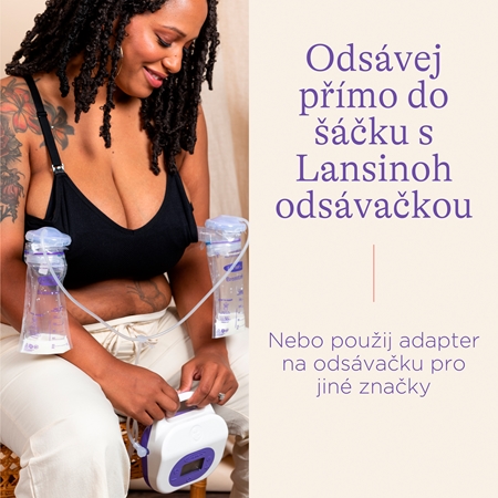 Lansinoh Breastfeeding Breastmilk Storage Bags sáček na uchování mateřského mléka