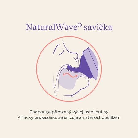 Lansinoh NaturalWave savička na láhev