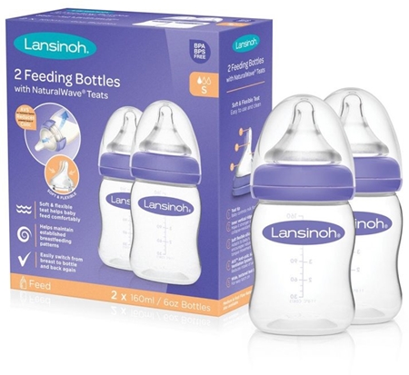 Lansinoh NaturalWave baby bottle