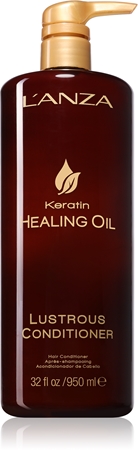 L'anza Keratin Healing Oil Lustrous Conditioner keratinos kondicionáló mindennapi használatra