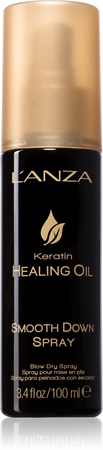 L'anza Keratin Healing Oil Smooth Down Spray sprej pro dokonalý vzhled vlasů