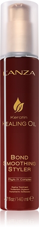 L'anza Keratin Healing Oil Bond Smooter Styler bezoplachová kúra pro lesk a hebkost vlasů