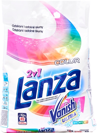 Lanza Vanish Color prací prášek