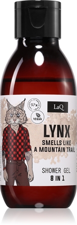 LaQ Lynx From Mountain Juicy Shower Gel 8-in-1