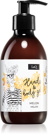 LaQ Fruit Line Melon virkistävä suihkugeeli käsille ja vartalolle