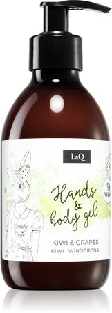 LaQ Bunny Kiwi & Grapes енергизиращ душ-гел