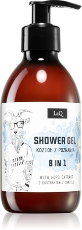 LaQ Goat From Poznaň erfrischendes Duschgel 8 in 1