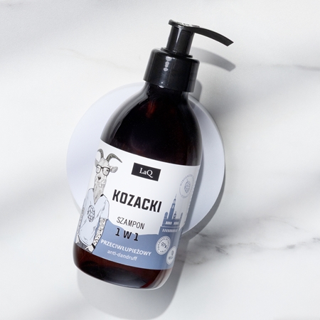 LaQ Goat From Poznaň Naturlig shampoo Mod skæl