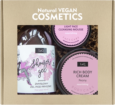 LaQ Kitten Peony Christmas gift set (for body and face)