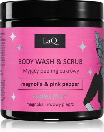 LaQ Kitten Magnolia zjemňující cukrový peeling