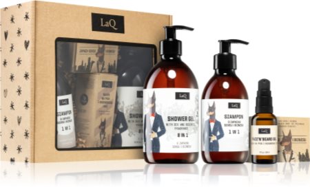 LaQ Doberman Presentförpackning (För perfekt utseende) för män