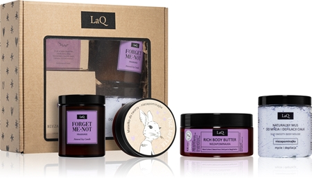 LaQ Bunny Forget-Me-Not Weihnachtsgeschenk-Set