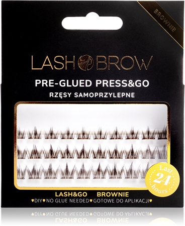 Lash Brow Press&Go Self-Adhesive Eyelashes grappes de faux-cils auto-adhésifs