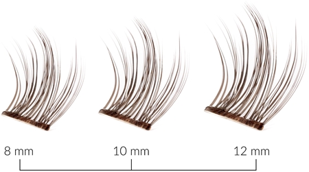 Lash Brow Press&Go Self-Adhesive Eyelashes grappes de faux-cils auto-adhésifs