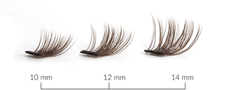 Lash Brow Press&Go Self-Adhesive Eyelashes grappes de faux-cils auto-adhésifs