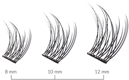 Lash Brow Press&Go Self-Adhesive Eyelashes grappes de faux-cils auto-adhésifs