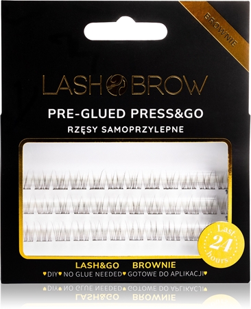 Lash Brow Press&Go Self-Adhesive Eyelashes grappes de faux-cils auto-adhésifs