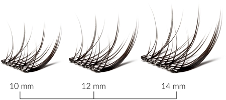 Lash Brow Press&Go Self-Adhesive Eyelashes grappes de faux-cils auto-adhésifs