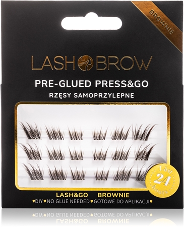 Lash Brow Press&Go Self-Adhesive Eyelashes grappes de faux-cils auto-adhésifs