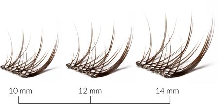 Lash Brow Press&Go Self-Adhesive Eyelashes grappes de faux-cils auto-adhésifs