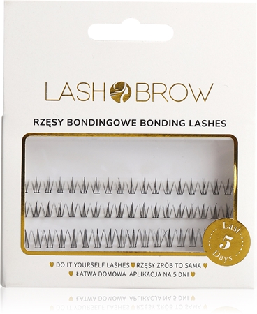 Lash Brow Bonding Eyelashes stick-on cluster lashes
