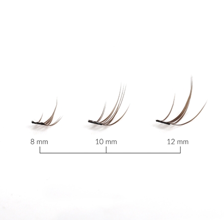 Lash Brow Bonding Eyelashes stick-on cluster lashes