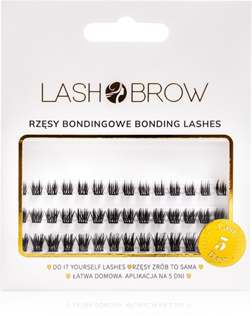 Lash Brow Bonding Eyelashes stick-on cluster lashes