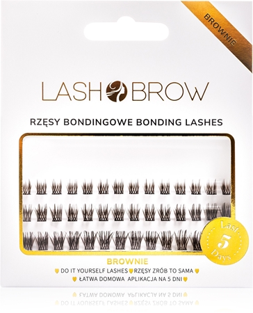 Lash Brow Bonding Eyelashes stick-on cluster lashes