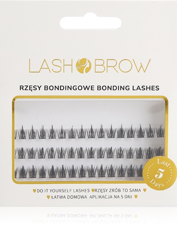 Lash Brow Bonding Eyelashes stick-on cluster lashes