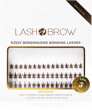 Lash Brow Bonding Eyelashes stick-on cluster lashes