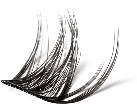 Lash Brow Bonding Eyelashes stick-on cluster lashes