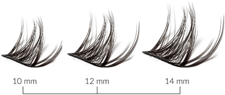 Lash Brow Bonding Eyelashes stick-on cluster lashes