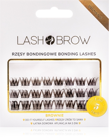 Lash Brow Bonding Eyelashes stick-on cluster lashes