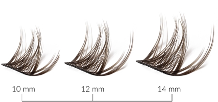 Lash Brow Bonding Eyelashes stick-on cluster lashes