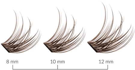 Lash Brow Press&Go Self-Adhesive Eyelashes grappes de faux-cils auto-adhésifs