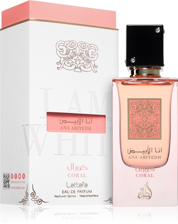 Lattafa Ana Abiyedh Coral Eau de Parfum unissexo