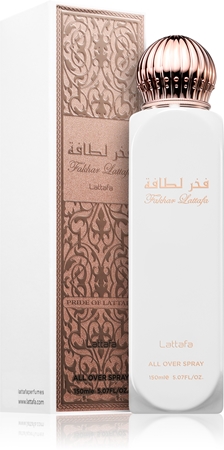 Lattafa Fakhar Rose spray corporal para mujer
