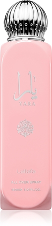 Lattafa Yara spray corporal para mulheres