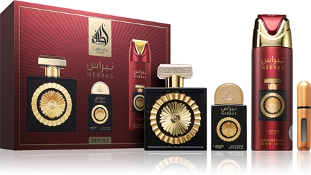 lattafa nebras woda perfumowana 100 ml   zestaw  