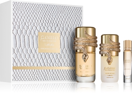 Lattafa Musamam White Intense Geschenkset Unisex
