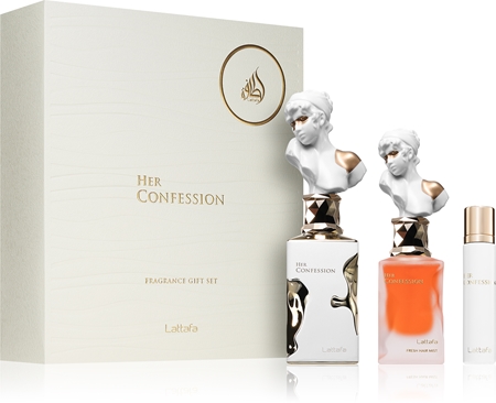 Lattafa Her Confession Coffret cadeau pour femme