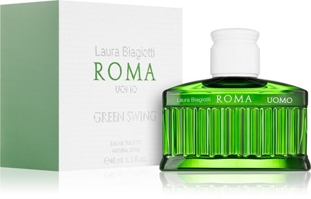 Laura Biagiotti Roma Uomo Green Swing toaletna voda za moške
