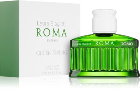 Laura Biagiotti Roma Uomo Green Swing Eau de Toilette - oh feliz