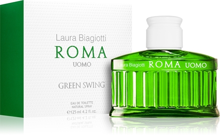 Laura Biagiotti Roma Uomo Green Swing tualetinis vanduo vyrams
