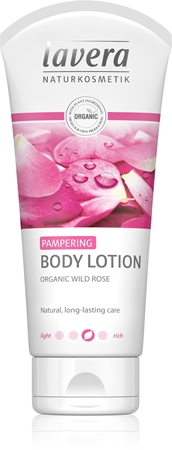 Lavera Organic Wild Rose lait corporel hydratant