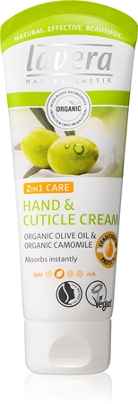 Lavera Olive & Camomile výživný krém na ruce a nehty 2 v 1