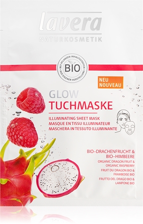 Lavera Sheet Mask plátýnková maska s rozjasňujícím účinkem