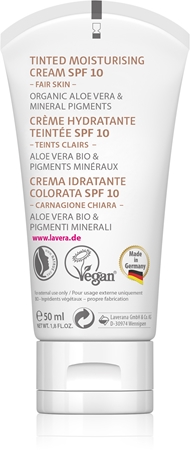 Lavera Basis Sensitiv crema colorata idratante SPF 10