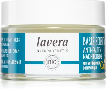 Lavera Basis Sensitiv Q10 Creme facial noturno com coenzima Q10