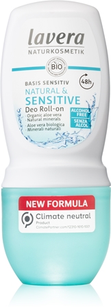 Lavera Basis Sensitiv desodorizante roll-on para pele sensível